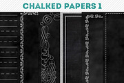 Chalked Paper Textures 1
