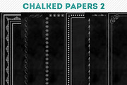 Chalked Paper Textures 2