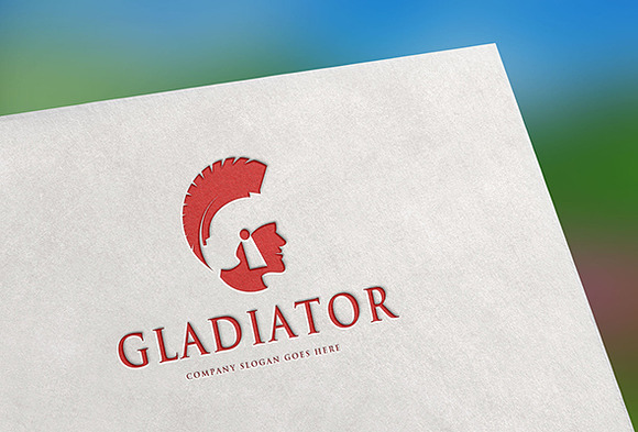 Gladiator Logo in Logo Templates - product preview 2