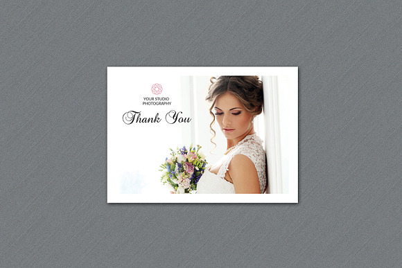 Photographer Thank You Card-V325 in Flyer Templates - product preview 1