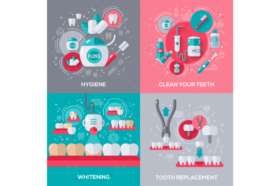 Dental Concept in Illustrations - product preview 8