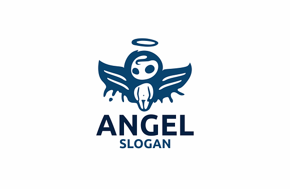 Angel  in Logo Templates - product preview 1