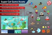Super Cat Game Assets