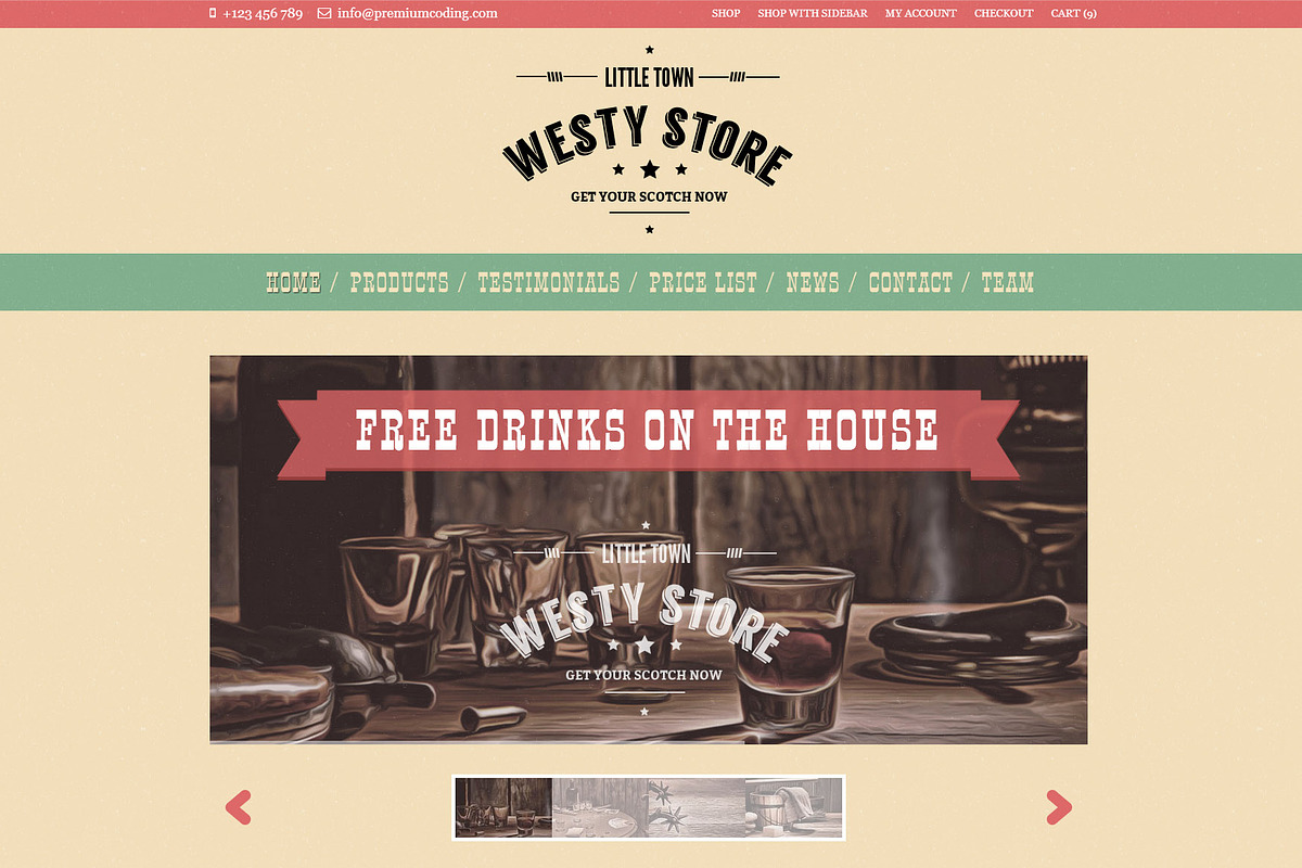 Westy - A cowboy WooCommerce Theme in WordPress Commerce Themes - product preview 8