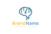 Ink & Wire Brain Logo