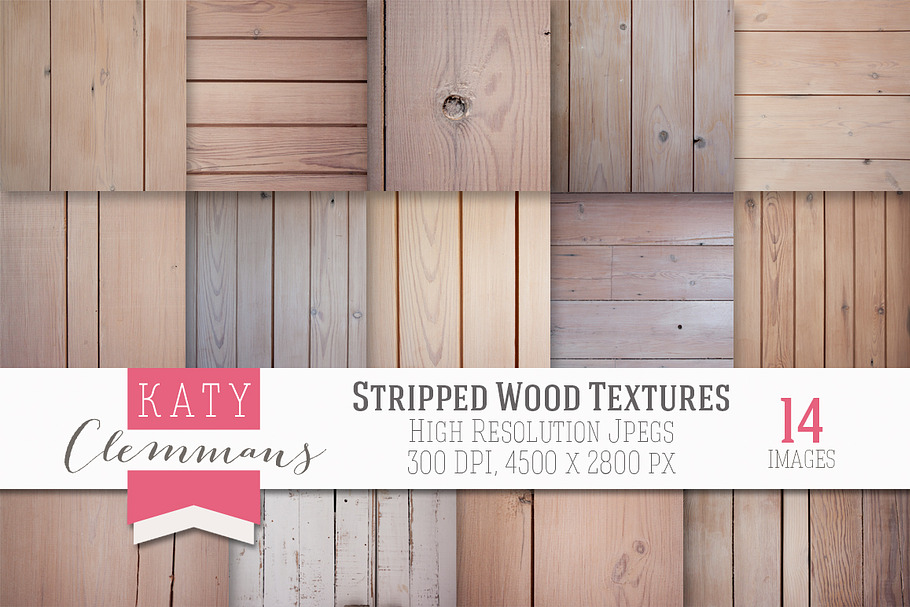 Stripped Wood photographic textures