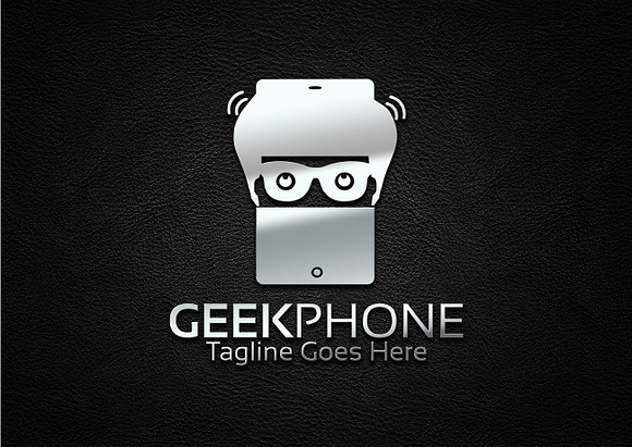 Geek Phone Logo in Logo Templates - product preview 4