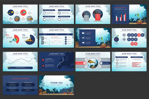 Ocean PPT in PowerPoint Templates - product preview 2