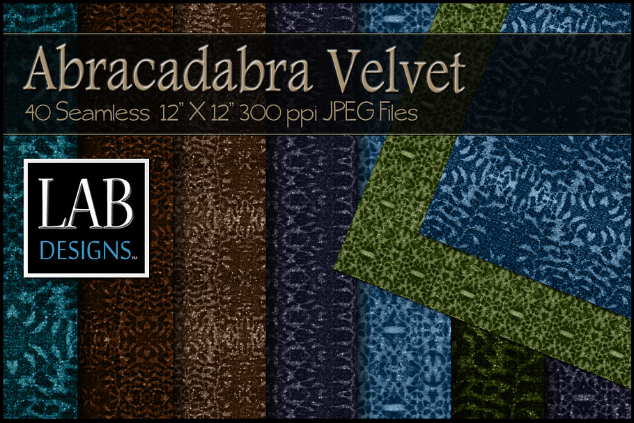 40 Sparkle Velvet Fabric Textures
