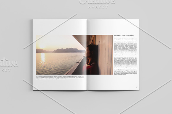 Fashion LookBook Magazine-V545 in Magazine Templates - product preview 5
