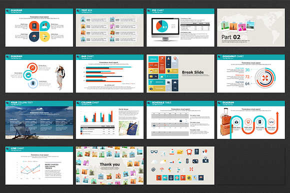 World Tour PowerPoint Template in PowerPoint Templates - product preview 2