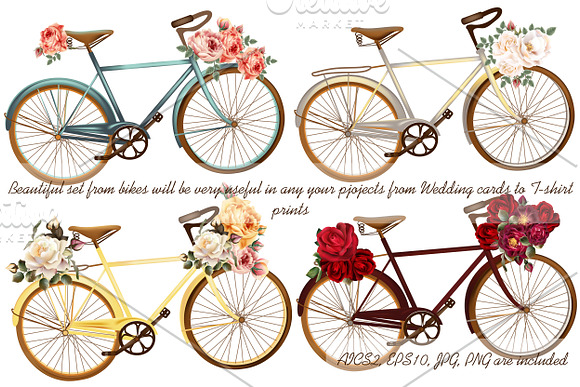 Summer and wedding vector bundle in Illustrations - product preview 1