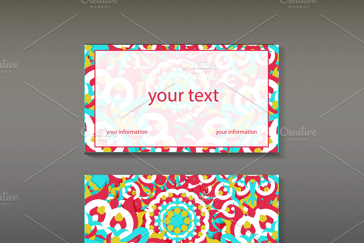 Business cards mandala. in Patterns - product preview 8