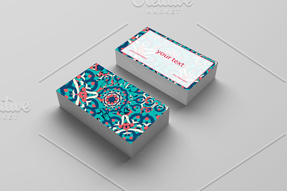 Business cards mandala. in Patterns - product preview 3