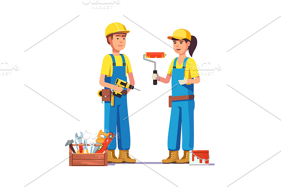 Painter and carpenter craftsman