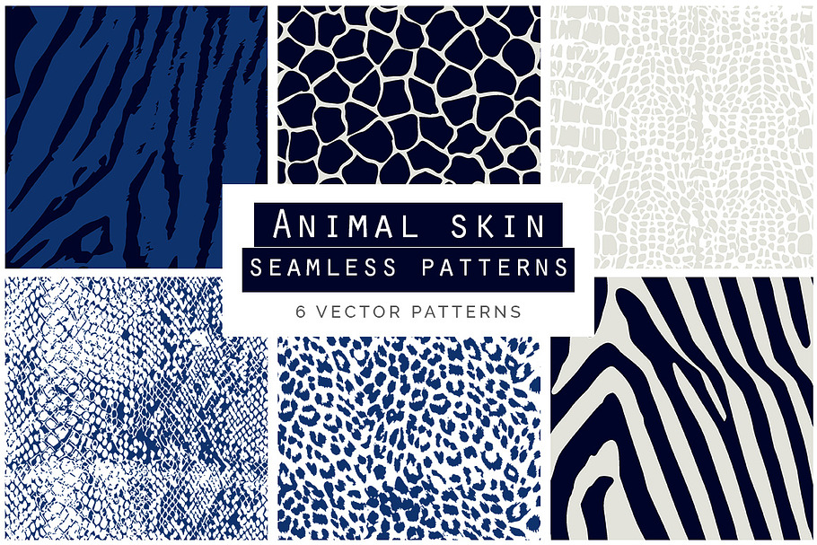 Animal Skin Seamless Patterns in Patterns - product preview 8