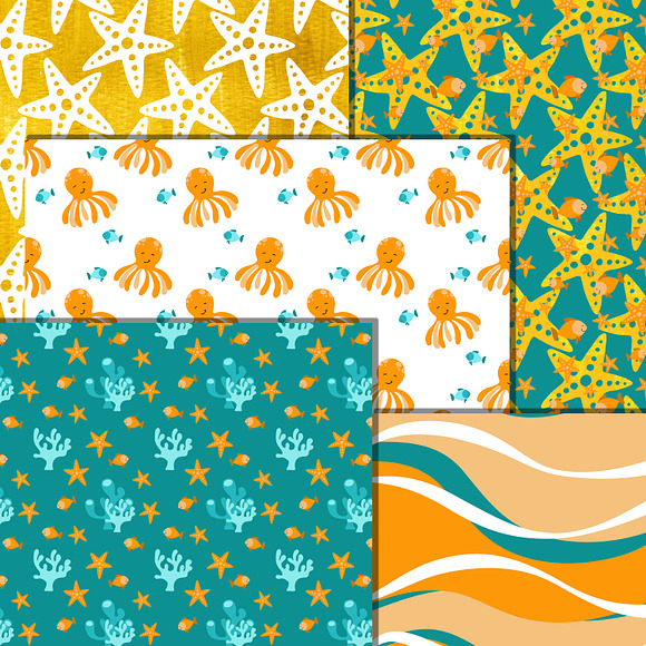 Sea patterns in Patterns - product preview 2