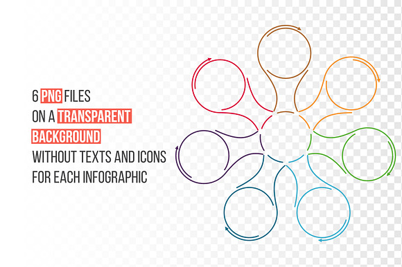 Line flat elements for infographic_6 in PowerPoint Templates - product preview 2