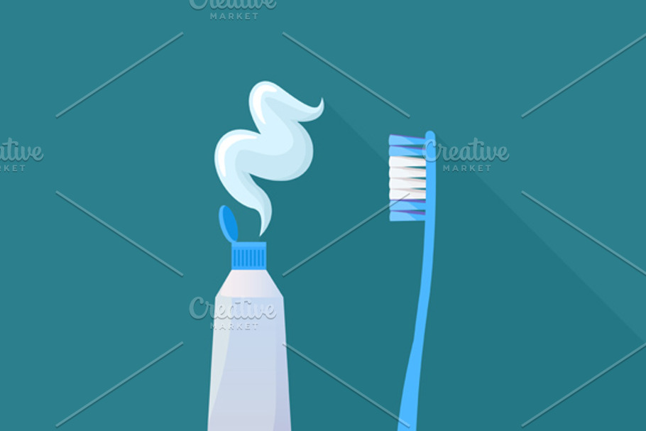 Teeth Cleaning Concept Design in Illustrations - product preview 8