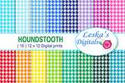 Houndstooth Pattern - Digital Paper
