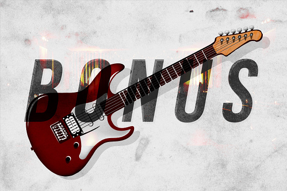 12 ROCK MUSIC LOGOS in Illustrations - product preview 4