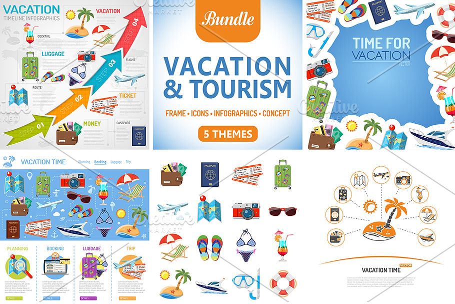 Vacation and Tourism Themes