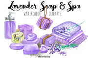 Lavender Soap & Spa Set