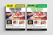 Food House Flyer