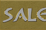 Golden and Diamond Sale Discount Tag