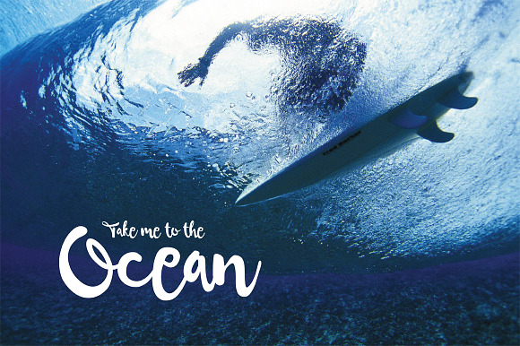 Oceanwaves Typeface in Display Fonts - product preview 1