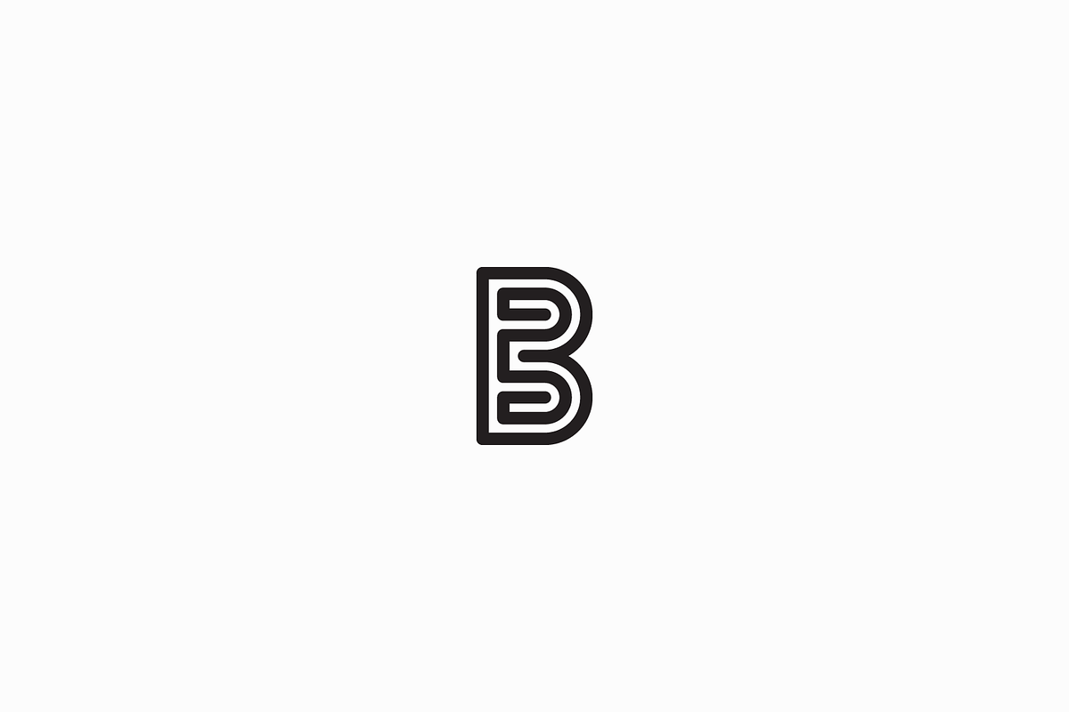 B Line Logo in Logo Templates - product preview 8