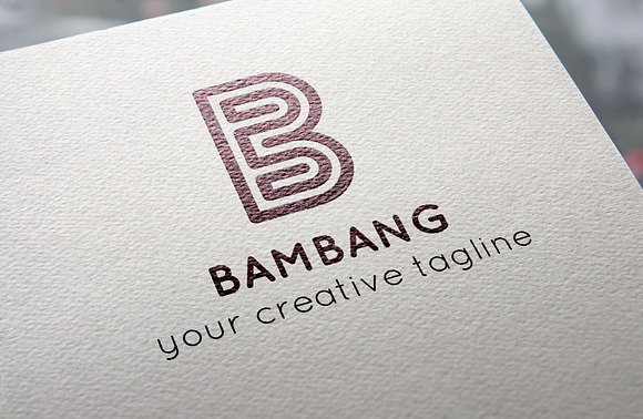 B Line Logo in Logo Templates - product preview 3