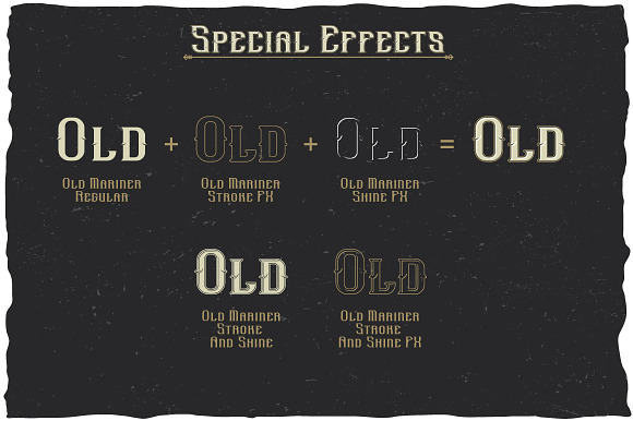 Old Mariner Label Typeface in Display Fonts - product preview 2