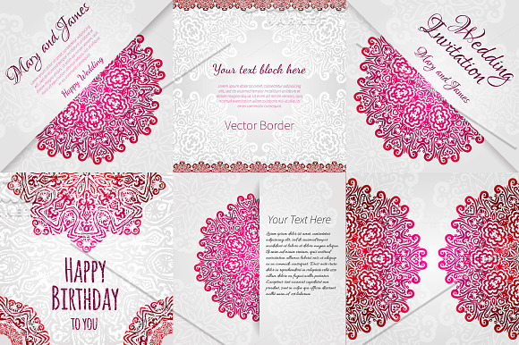 15 Invitations Cards and Envelopes in Postcard Templates - product preview 1
