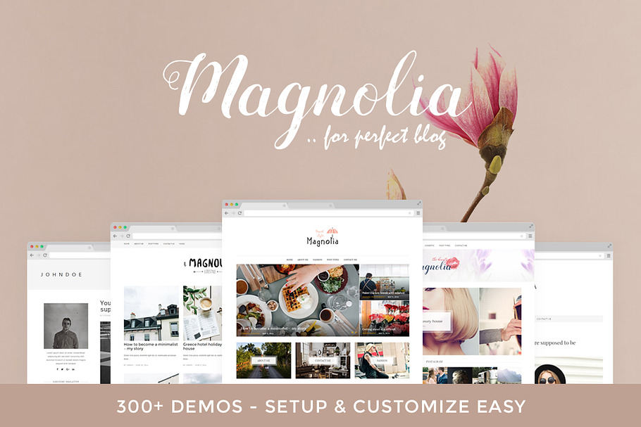 Magnolia - Biggest & Easy Blog