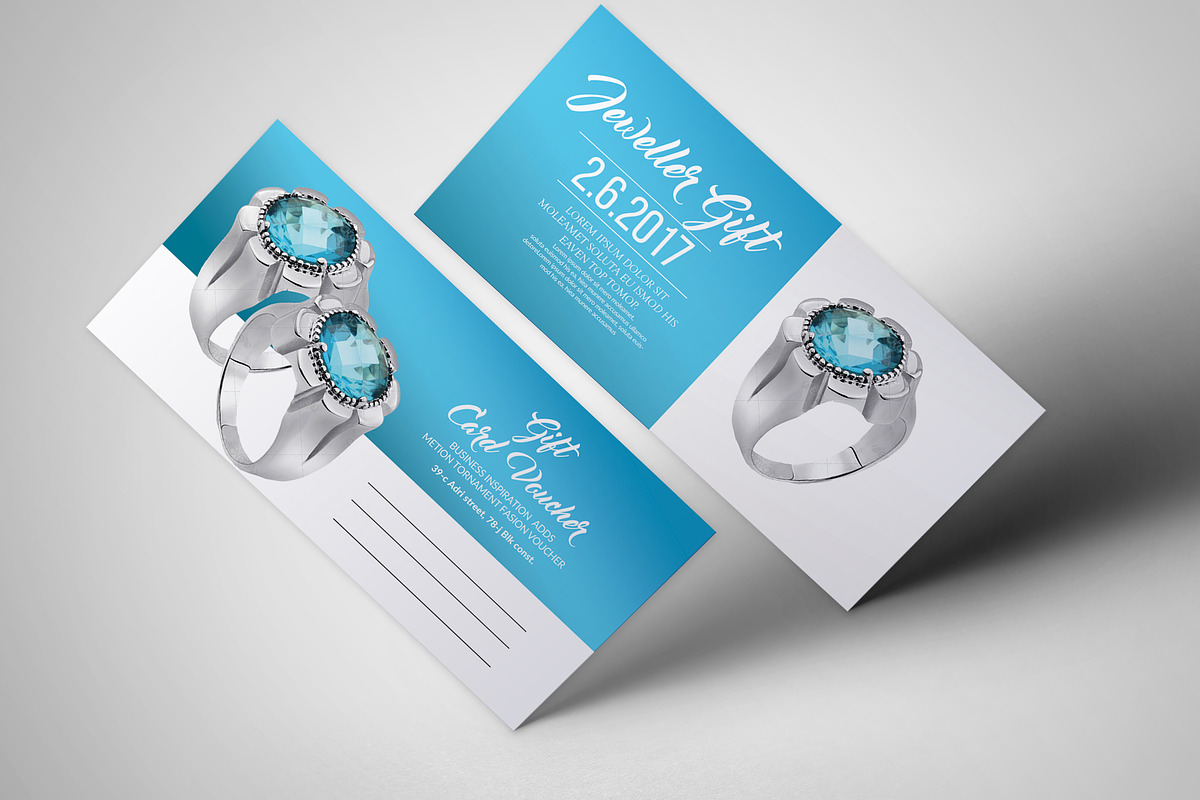  Gift Voucher Template in Card Templates - product preview 8
