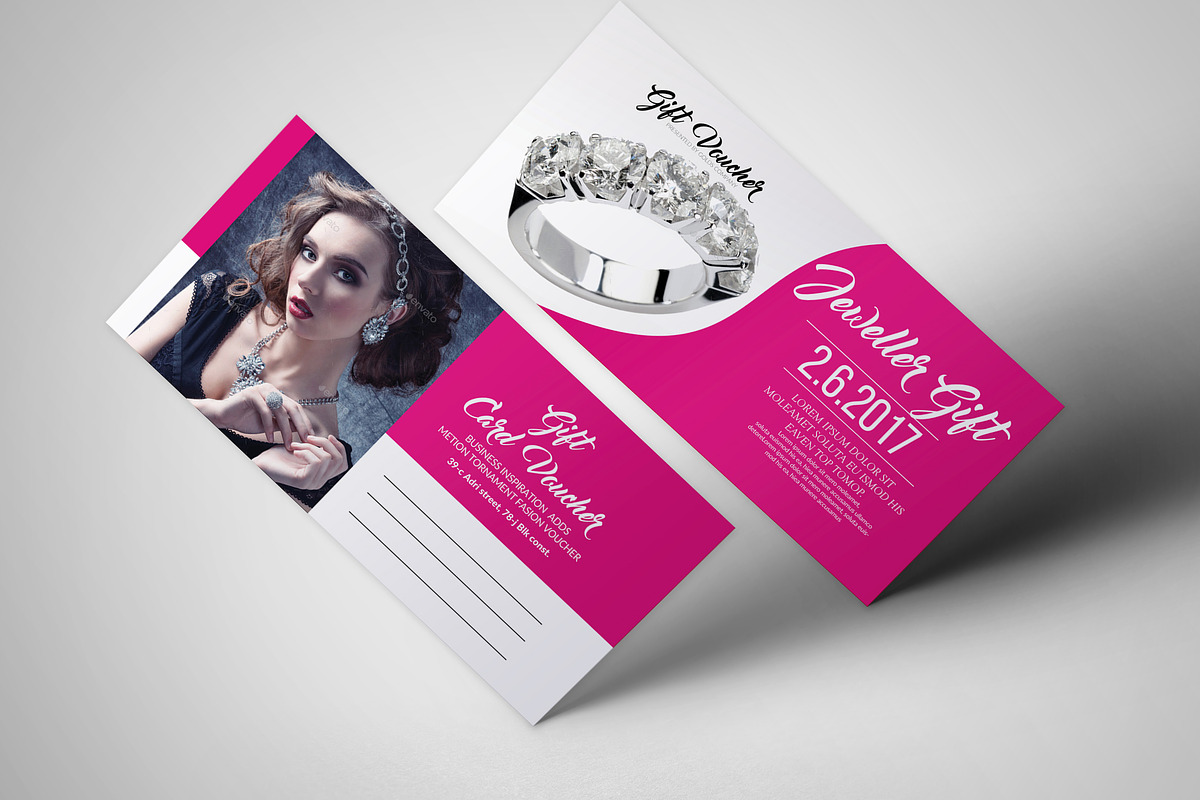 Gift Card Voucher in Card Templates - product preview 8