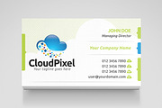 Cloud Service Minimal Business Card