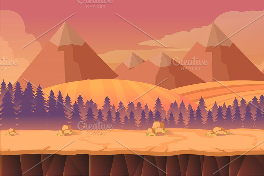 Game Background in Illustrations - product preview 8