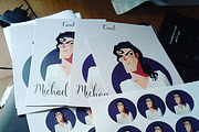 Michael Jackson card