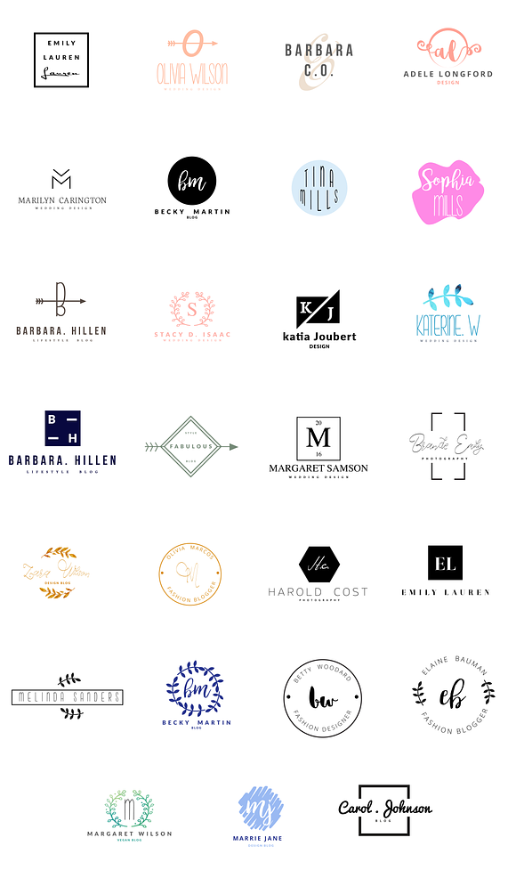 Feminine Logo Templates  in Logo Templates - product preview 6