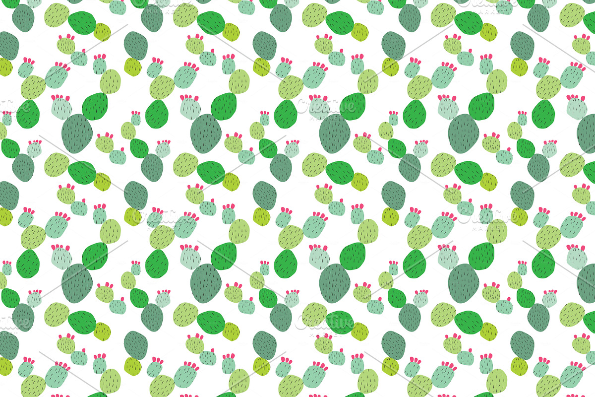 Cactus Clip Art and Patterns in Illustrations - product preview 8