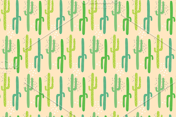 Cactus Clip Art and Patterns in Illustrations - product preview 1