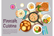 Finnish cuisine menu dishes
