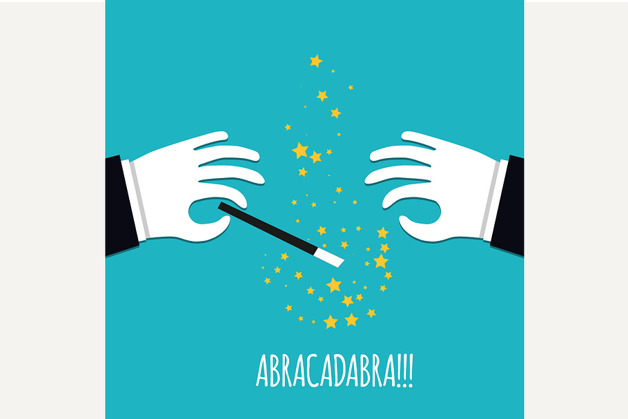 Abracadabra cartoon concept.  in Illustrations - product preview 8