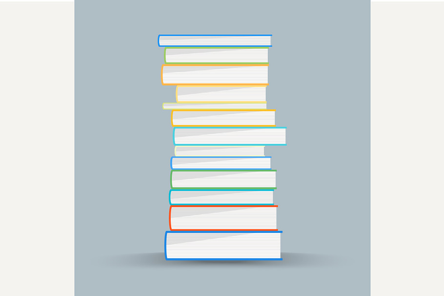 Stack of academic books in Graphics - product preview 8
