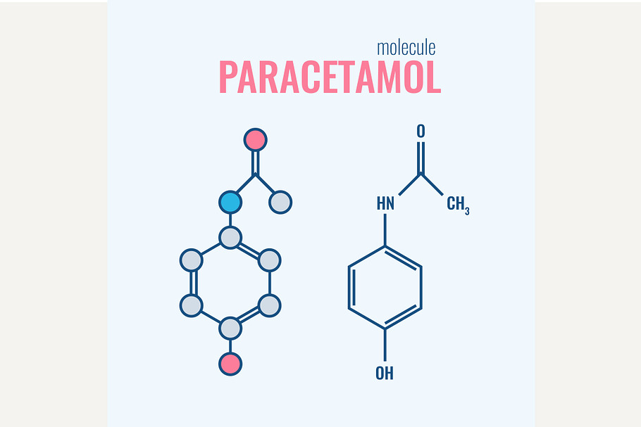 Paracetamol formulas in Graphics - product preview 8