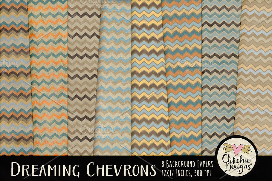 Dreaming Chevron Beach Textures in Textures - product preview 8
