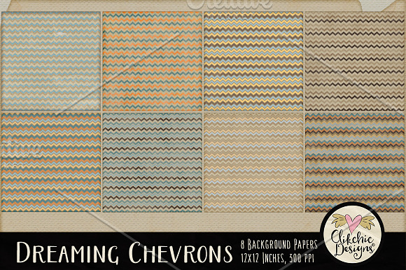 Dreaming Chevron Beach Textures in Textures - product preview 1