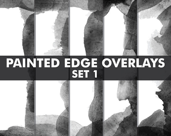 Transparent Painted Edge Overlays in Textures - product preview 2